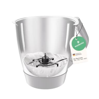 Wundermix - Milkimizer® Milchaufschäumer für Thermomix TM7, TM6, TM5 & TM31 • cremiger Milchschaum in Barista-Qualität • BPA-frei & Made in Germany • Zubehör für Latte, Cappuccino & Kakao