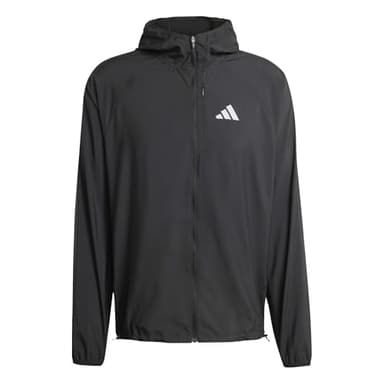 adidas Men's adi365 Running Essentials Jacket, black, M
