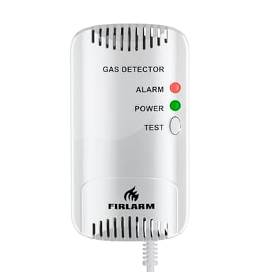 Firlarm - Gasmelder Alarm Brennbares LPG City Erdgas Methan Propan Butan Melder