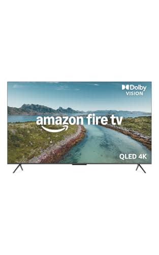 Amazon Ember QLED-Serie mit Fire TV (neueste Generation), 65-Zoll Smart TV in 4K Ultra HD, HDR10+, Dolby Vision, Dolby Audio, Quad-Core-Prozessor, Sprachsteuerung mit Alexa