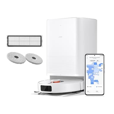 Xiaomi Robot Vacuum X20 Pro – 7000 Pa Saugleistung, duales Moppsystem, 75 Tage Staubbehälterkapazität, 4 Reinigungsmodi und 5200mAh Akku für eine gründliche und smarte Reinigung im Haushalt