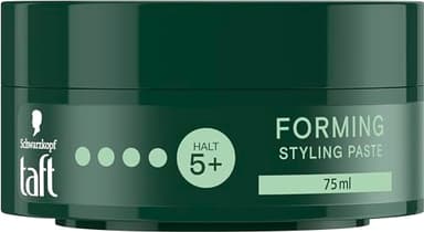 Schwarzkopf TAFT Forming Paste (75ml) - Haarstyling für Unvollendete Looks, Schonend für Haar und Kopfhaut, Vegane Haar-Paste