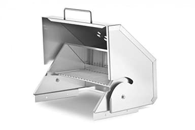 THÜROS Schwenkhaube Edelstahl für THÜROS T4 Grillfläche 40x60 cm