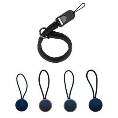 JYNXOR 1 Pcs kamera Handschlaufe mit 4 Schnellverschluss,Camera strap Quick Release Schlaufe Handgelenk,Camera Wrist Strap,Verstellbarer Kameragurt für DSLR SLR oder spiegellosen Kameras,40cm, schwarz