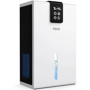 Luftentfeuchter, 2800ML Elektrischer Luftentfeuchter mit Ultra-Leise Automatischer Abschaltung, 7 Farben Licht Entfeuchter für Keller Badezimmer, Raumentfeuchter Dehumidifier für Schlafzimmer