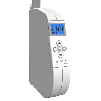 WIR elektronik eWickler Comfort eW920-M, elektrischer Rollladen-Gurtwickler Aufputz für 12-15 mm Gurtband, Schaltzeiten, Astrofunktion, Schwenkwickler