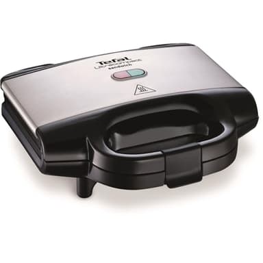Tefal Sandwichmaker für knusprige Dreiecks-Sandwiches, Antihaft-Platten kein Anbrennen, wärmeisoliert sicher zum Anfassen, vertikale platzsparende Aufbewahrung, Kontrollleuchte, Sandwichtoaster Grill