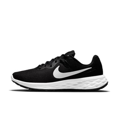 Nike Revolution 6 Laufschuh Black/White-Iron Grey 42