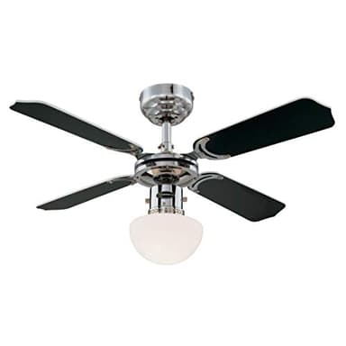 Westinghouse Lighting Deckenventilator Portland Ambiance chrom 7832140 90 cm Durchmesser