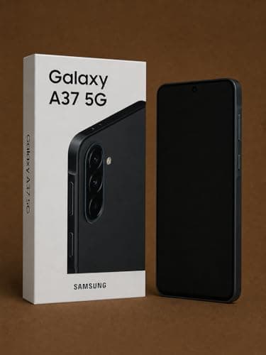 Samsung A376B/DS Galaxy A37 5G, Dual, 128GB 6GB RAM, Awesome Charcoal