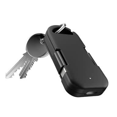 Vonmählen Evergreen Go - USB-C Powerbank mit 1.000 mAh für unterwegs, für den Schlüsselbund, Umweltbewusst mit 34% recycelten Materialien - schwarz