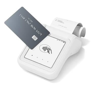 SumUp Solo Kartenterminal mit Drucker – Mobiles All-in-One Kartenlesegerät mit WLAN & integrierter SIM, Touchscreen, Belegdruck, Apple Pay, Google Pay, EC- & Kreditkarten – Keine Monatsgebühren