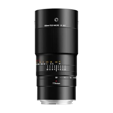 TTARTISAN 100mm F2.8 Makro 2X Kameraobjektiv für Nikon Z Mount Vollformat Manueller Fokus Objektiv für Miniaturfotografie
