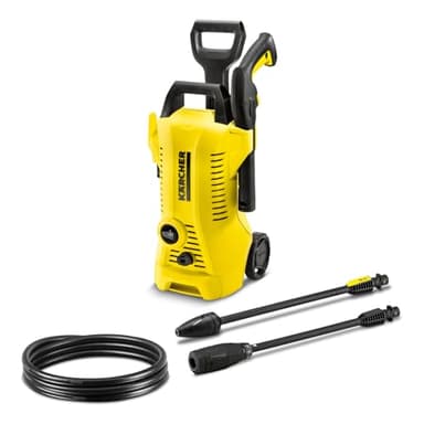 Kärcher Hochdruckreiniger K 2 Power Control: Clevere App-Unterstützung - die praktische Lösung für alltägliche Verschmutzungen, Gelb/Schwarz