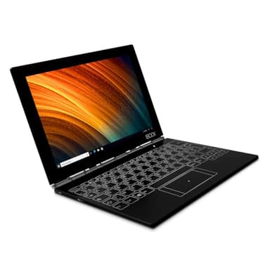 Lenovo 2-in-1 Laptop - Yoga Book YB1-X91F | 10,1 Zoll Full HD Touchscreen Display | Intel QuadCore Prozessor | Windows Tab【 64 GB Speicher 】 microHDMI, Kamera, WLAN, Bluetooth, GPS (Generalüberholt)