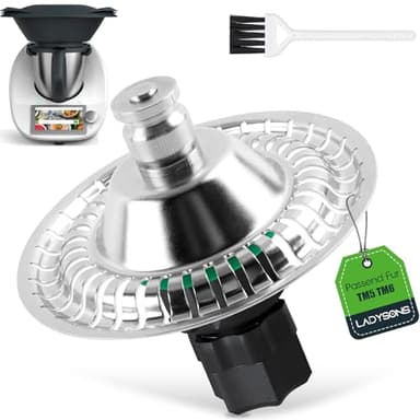 Milchaufschäumer für Thermomixer TM6 TM5, Mixer Zubehör für Küchenmaschine, Milchschäumteile für Kochroboter, Spülmaschinengeeignet, Milchaufschäumer Thermomix Zubehör für Latte, Cappuccino & Kakao