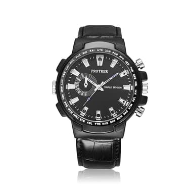 Kobert-Goods K56 getarnte Full-HD Überwachungs-Kamera in Einer Aufladbaren Armbanduhr versteckte Mini-Camera mit USB Lade-Funktion Dauer-Aufnahme Nachtsicht und Ton IR 32GB sowie Video-Aufzeichnung