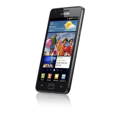 Samsung Galaxy S II i9100 DualCore Smartphone (10.9 cm (4.3 Zoll) Super-Amoled Plus Display, Android 4.0 oder höher, 8 MP Full-HD Kamera, 2 MP Frontkamera) noble-black