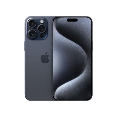 Apple iPhone 15 Pro Max 256 GB - Titan Blau (Generalüberholt)