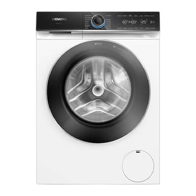 Siemens WG44B2040, iQ700, Smarte Waschmaschine 9 kg, 1400 UpM, Made in Germany, Antiflecken-System, weniger Bügeln mit smartFinish, varioSpeed für schneller saubere Wäsche, Nachlegefunktion, aquaStop