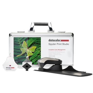 Datacolor Spyder Print Studio Kit – SpyderPro Monitorkalibrierungs-Werkzeug, Spyder Print und Spyder Cube – Farbmanagement-Toolkit für Fotografen
