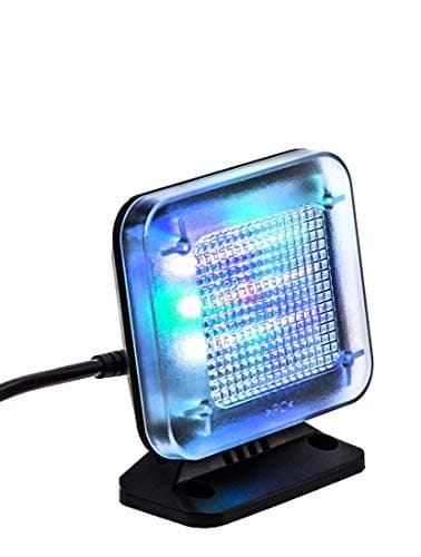 Kobert-Goods – LED TV-Simulator, durch Lichtsimulation zum Einsatz als Einbruchschutz, Home-Security, Fernseh-Atrappe/Fake-Fernseher, mit 12 LED’s und 3 wählbaren Programmen, Zeitschaltuhr