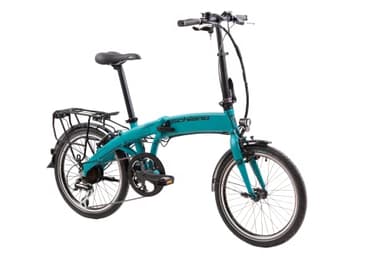 F.lli Schiano Galaxy, E Bike Klappbar 20 Zoll, 36V 10.4Ah Abnehmbarer Akku, Motor 250W 40Nm, Klapprad Ebike für Herren/Damen, Blau