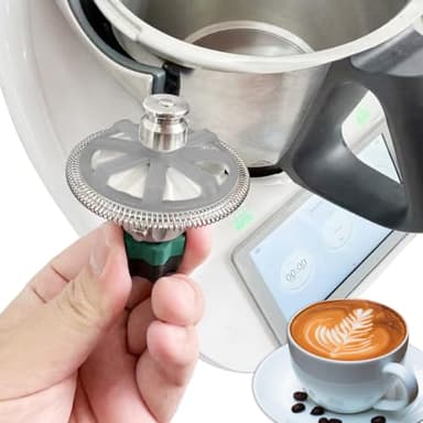 Milchaufschäumer-Aufsatz für Thermomixer TM5 TM6,TM7 Mixer-Zubehör für Thermomix-Küchenmaschine, Milchschäumteile für Kochroboter