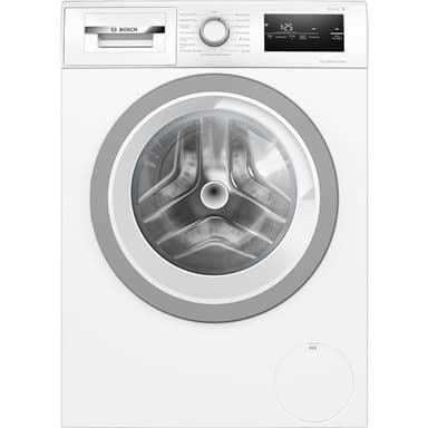 BOSCH WAN28127 Waschmaschine Serie 4, Frontlader mit 8kg Fassungsvermögen, 1400 UpM, Iron Assist, Active Water Plus, EcoSilence Drive, Speed Perfect, Weiß, 60cm