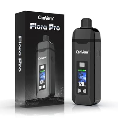 Vaporizer Kräuter | Duales Heizsystem | Haptischen Feedbacks | Präziser Temperatureinstellung | Keramik Kammer | LCD Farb Display | Timer