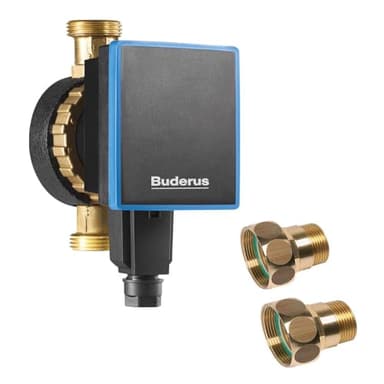 Buderus Logafix BUZ Plus 15 A.3 Zirkulationspumpe mit Verschraubung 1/2 x 15i x 1