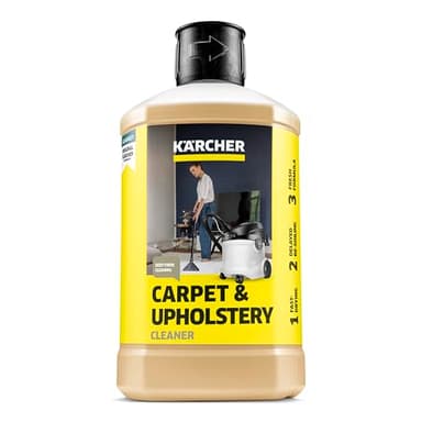 Kärcher Teppichreiniger RM 519, geeignet für die Reinigung von Teppichböden, Polstern, Autositzen etc., 1l Konzentrat ergeben verdünnt 40l Reinigungsmittel