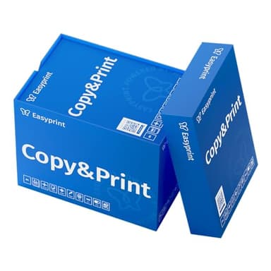 Easyprint Druckerpapier Kopierpapier 2500 Blatt 5 x 500 A4 Premium Hochweiß CIE 160 Testsieger PEFC Umweltzertifikat