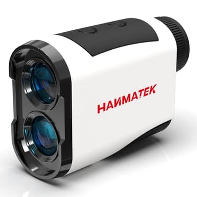 HANMATEK GR1200 Golf-Entfernungsmesser mit Neigungsmessung,Flaggen-Lock-Funktion und Vibrationsalarm,6,5-fache Vergrößerung,Reichweite 1200 Yards,Wiederaufladbarer Akku für Männer und Frauen