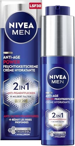 NIVEA MEN Anti Age Power Feuchtigkeitscreme 2 in 1 LSF 30 50ml