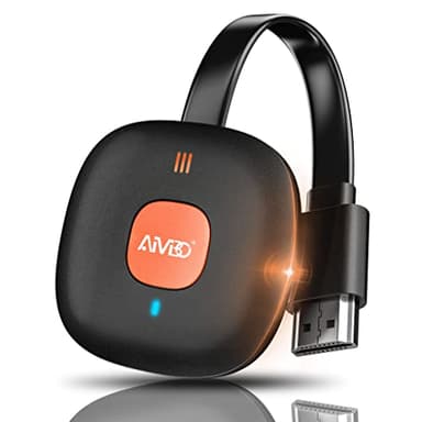 4K Miracast Wireless HDMI Dongle für TV/Beamer/Monitor, Wireless Display Adapter WLAN Dongle mit Screen Mirror, Video-Unterstützung für Miracast/DLNA/Air Play mit i-Phone/i-Pad/Tablet/Laptop