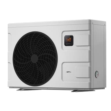 ALSAVO INVERBOOST Elite Pool Wärmepumpe Inverter 12,5 kW für Schwimmbecken & Übererdpools, COP bis 16, Leiser Betrieb, WiFi & Sprachsteuerung
