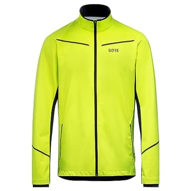 GORE WEAR Herren R3 Infinium Partial Jacke, Neon Yellow/Black, L EU