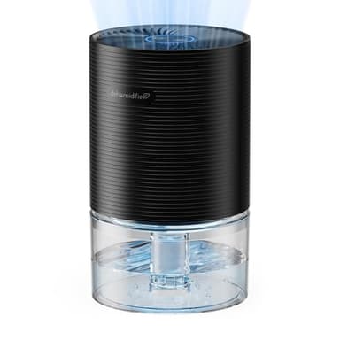 750ml Luftentfeuchter für Zuhause Auto Shutoff, Auto Defrost, Ultra-Quiet für Schlafzimmer Schrank Garderobe Büro Wohnmobil