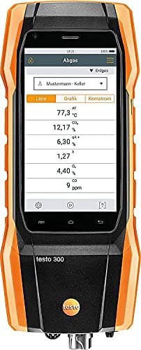 Abgasmessgerät testo 300 Profi-Set (O2, CO H2-kompensiert bis 30.000 ppm)