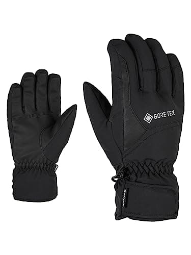 Ziener Erwachsene GARWEN GTX Ski-Handschuhe/Wintersport | Wasserdicht, Atmungsaktiv, Gore-tex, Black, 9.5