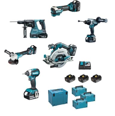 Combo Kit Makita DLX6126JX1 18V 5 Ah