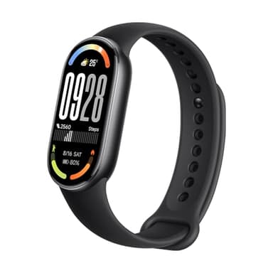 Xiaomi Smart Band 10, Smart Watch,Fitness-Tracker, 1,72" AMOLED Display, 21 Tage Akku, 5ATM Wasserdichtigkeit, SPO₂ & Herzfrequenzmessung, Schlafüberwachung,150+ Sportmodi, Schwarz