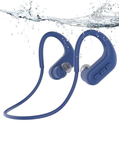 SANOTO Kopfhörer Schwimmen, In Ear Kopfhörer Knochenschall Bluetooth 5.4, IPX8 Unterwasser Kopfhörer Schwimen 8G MP3 Player Sport Kopfhörer zum Schwimmen Laufen, Surfen