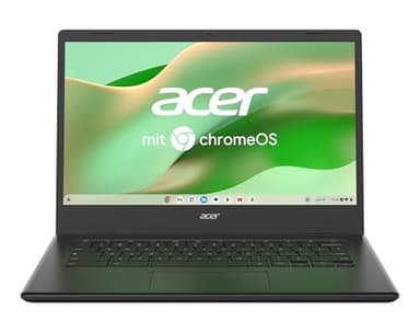 Acer Chromebook 314 (CBOA314-1H-C32M) Laptop, 14" FHD Display, Intel Celeron N4500, 4 GB RAM, 128 GB SSD, Intel UHD Graphics, Google ChromeOS, QWERTZ-Tastatur, schwarz