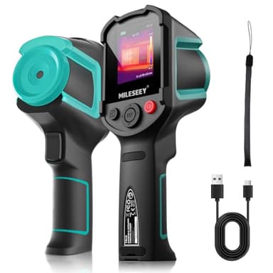 MiLESEEY TR10 Handheld Wärmebildkamera, 192 x 192 Auflösung Thermal Imaging Camera 25Hz Bildfrequenz, -20°C bis 550°C Infrarot Kamera,8 Stunden Akkulaufzeit (TR10)