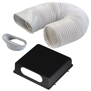 Sichler Exclusive Zubehör zu Klimaanlage Outdoor: Frischluft-Schlauch-Set für Monoblock-Klimaanlage ACS-120.Out (Outdoor-Monoblock, Mobiles Klimagerät, Abluftschlauch)