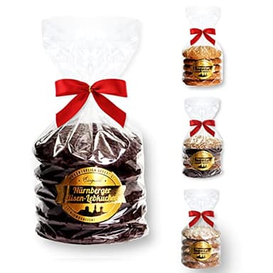 Nürnberger Elisen Lebkuchen - 5er-Pack - Schoko