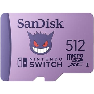 SanDisk Pokemon Nintendo Switch 512GB MicroSDXC Memory Card
