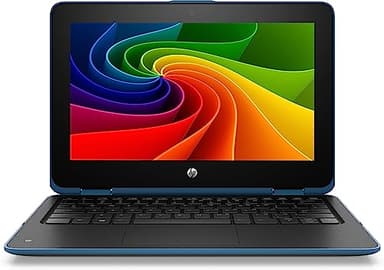 HP Business Premium Laptop Notebook ProBook X360 11 G3 Pentium N5000 4GB 128GB SSD BT WLAN 1366x768 Touchscreen Windows 11 QWERTZ (Blue) (Generalüberholt)